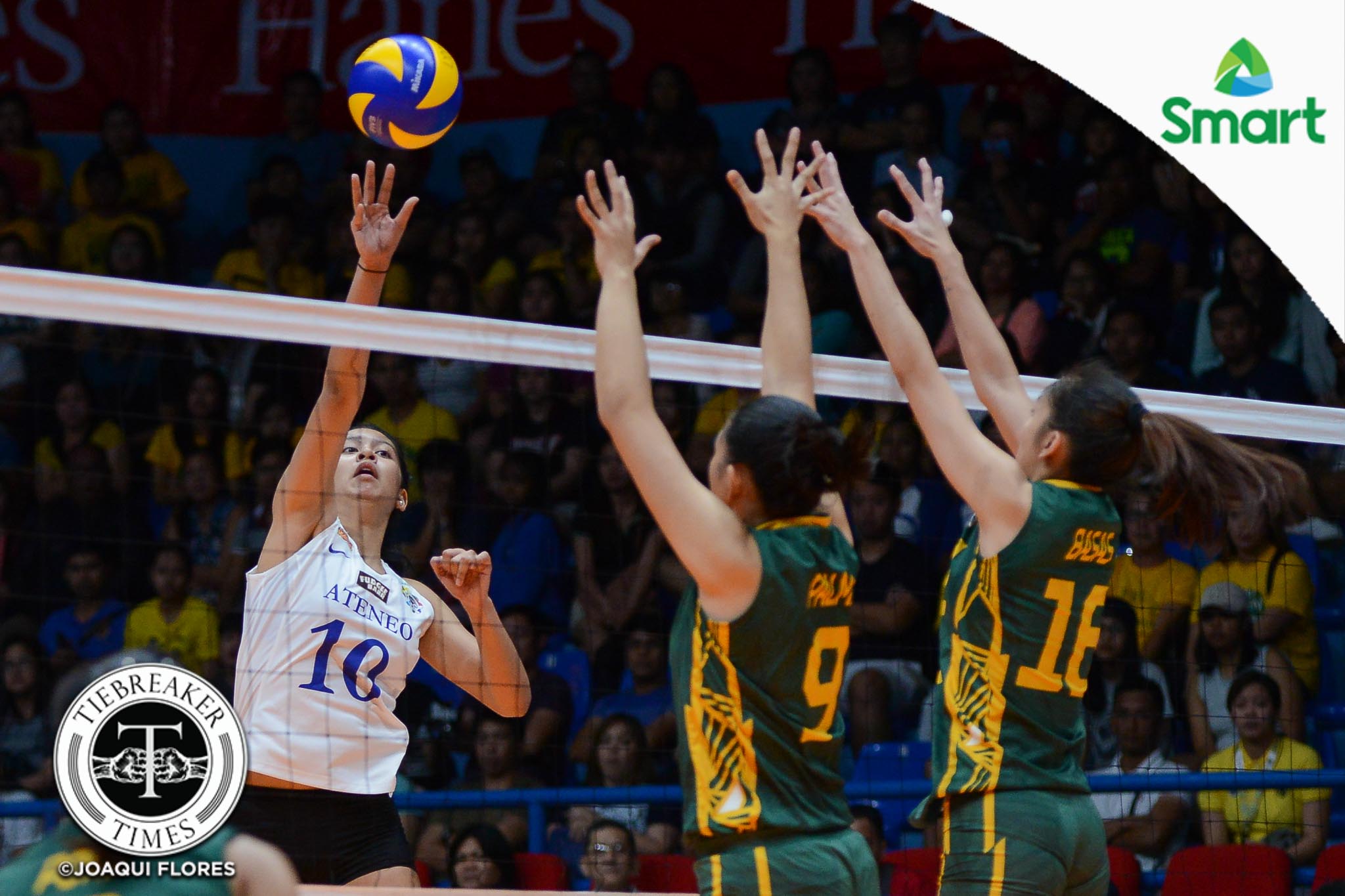 UAAP-79-ADMU-vs.-FEU-Tolentino-2190 Lady Spikers versus Lady Eagles Round One: Survival Kit ADMU Bandwagon Wire DLSU UAAP Volleyball - philippine sports news