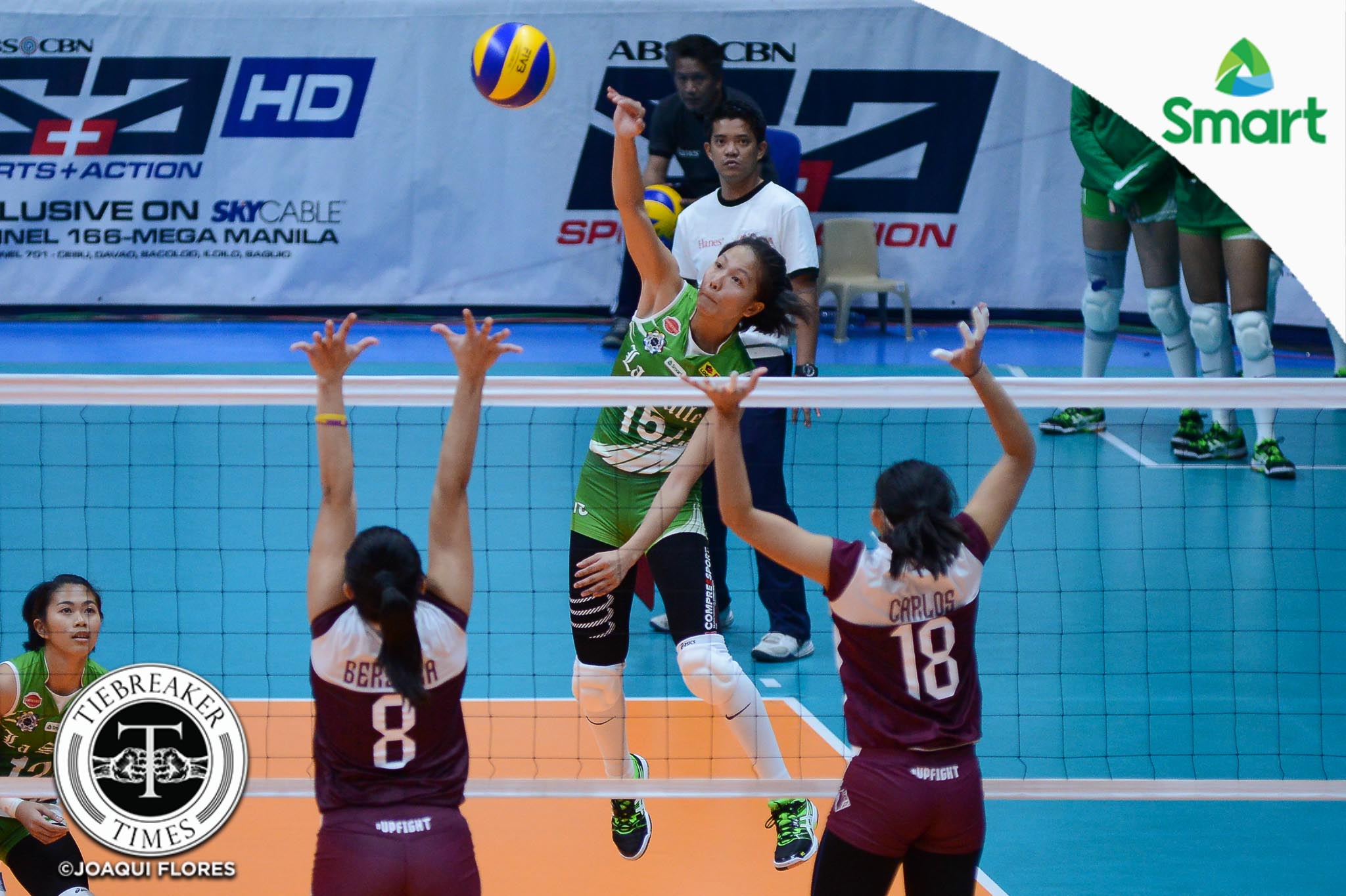 UAAP-79-UP-vs.-DLSU-Tiamzon-3151 Lady Spikers versus Lady Eagles Round One: Survival Kit ADMU Bandwagon Wire DLSU UAAP Volleyball - philippine sports news