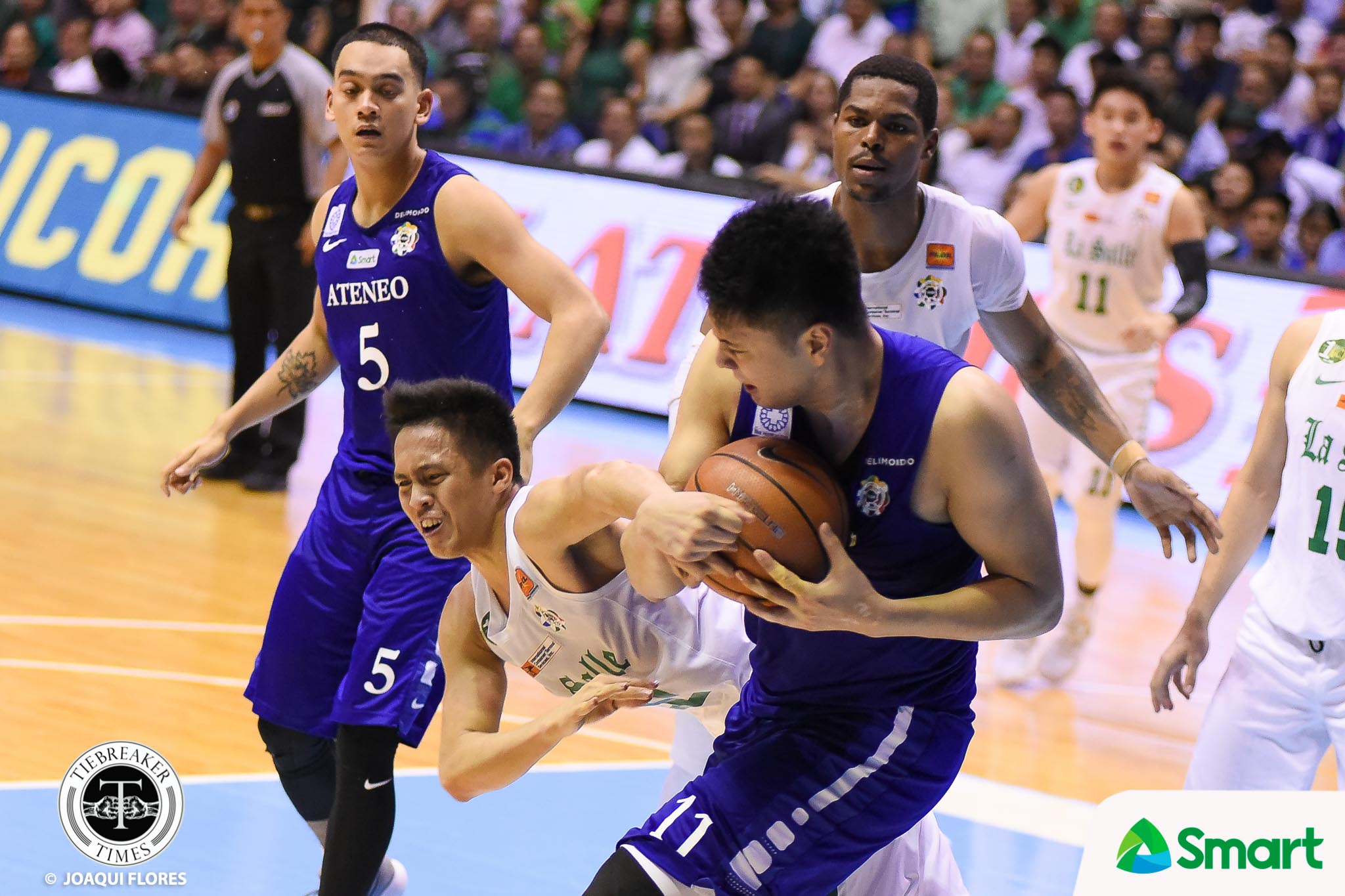 UAAP-80-DLSU-vs.-ADMU-G2-Caracut-1538 Aljun Melecio, Andrei Caracut speak on behalf of devastated Kib Montalbo Basketball DLSU News UAAP - philippine sports news