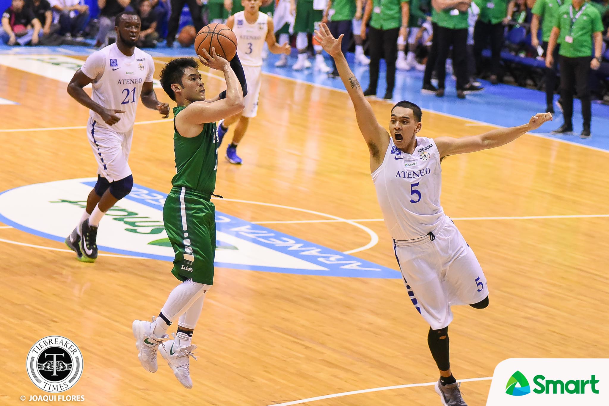 UAAP-80-Finals-G3-DLSU-vs.-ADMU-Melecio-3211-1 Aljun Melecio, Andrei Caracut speak on behalf of devastated Kib Montalbo Basketball DLSU News UAAP - philippine sports news