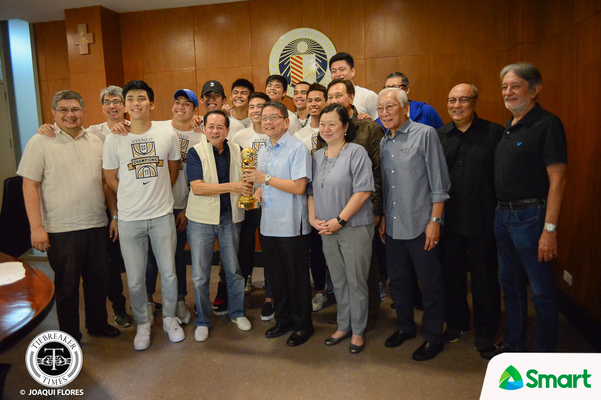 ADMU-ECJ-Trophy-3001 Ateneo receives ECJ Gold Trophy ADMU Basketball News UAAP - philippine sports news