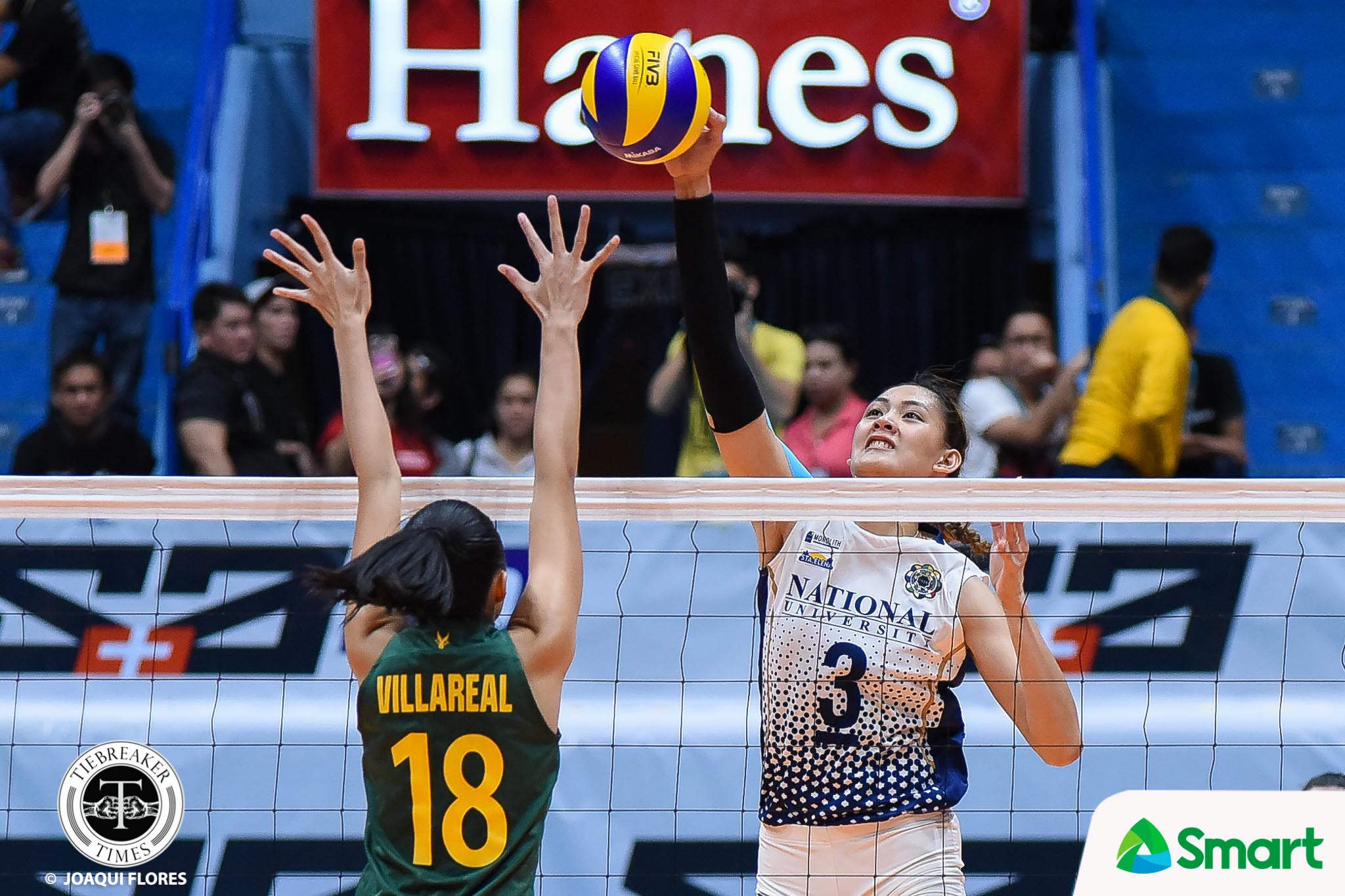 UAAP-80-Volleyball-FEU-vs.-NU-Santiago-7872 Jaja Santiago, Lady Bulldogs stay positive after first loss News NU UAAP Volleyball  - philippine sports news