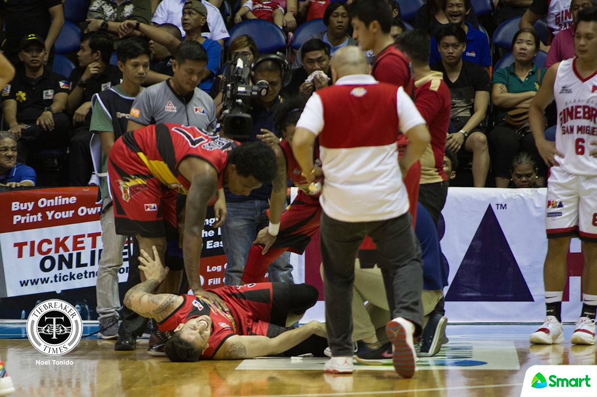 2018 pba philippine cup semifinals game 1 – san miguel vs ginebra – david semerad