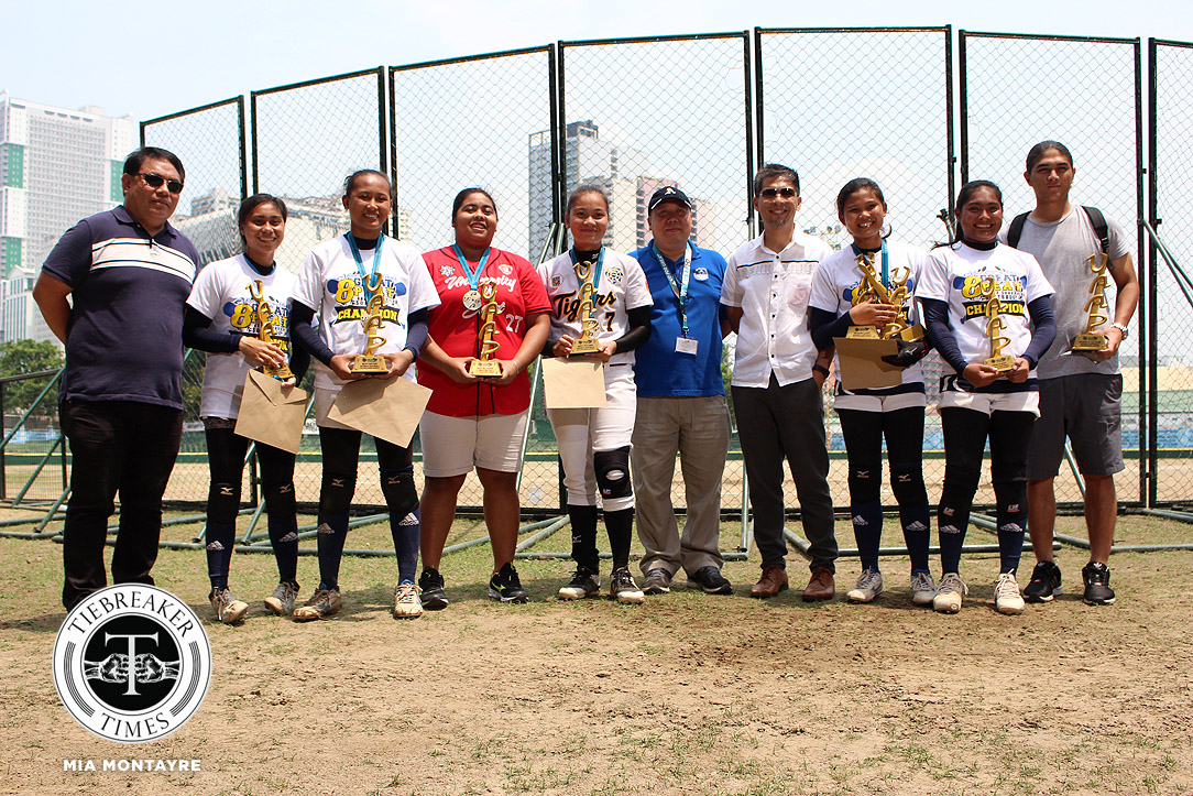 UAAP-80-Softball-Finals-G3-AdU-def-UST-Individual-Awards UAAP Season 80 Softball Awarding Ceremony AdU News Softball UAAP UE UST - philippine sports news