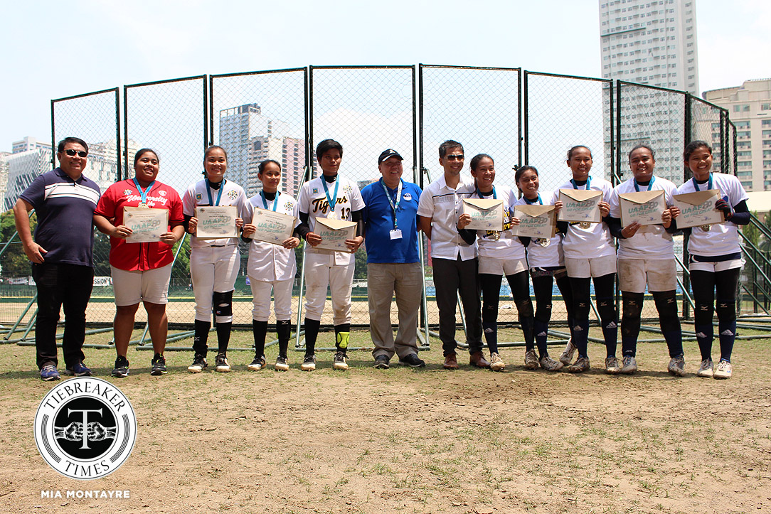 UAAP 80 Softball – Finals G3 – AdU def UST – Mythical Nine