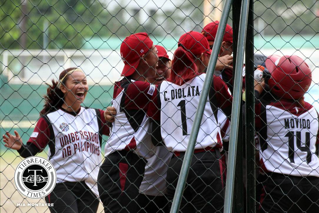 UAAP Season 80 Softball – UP def Ateneo – lady maroons