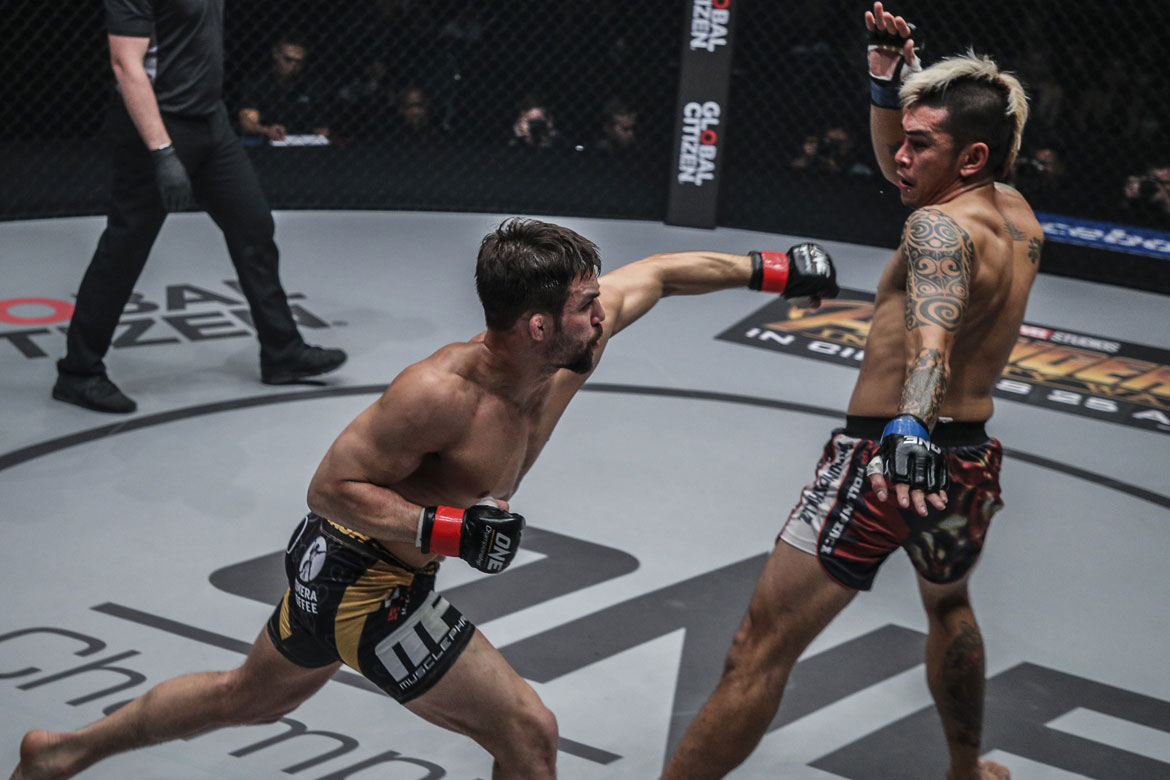 one-iron-will-Garry-Tonon-defeats-Richard-Corminal Jeremy Miado, Angelie Sabanal score twin upsets against hometown favorites Mixed Martial Arts News ONE Championship - philippine sports news