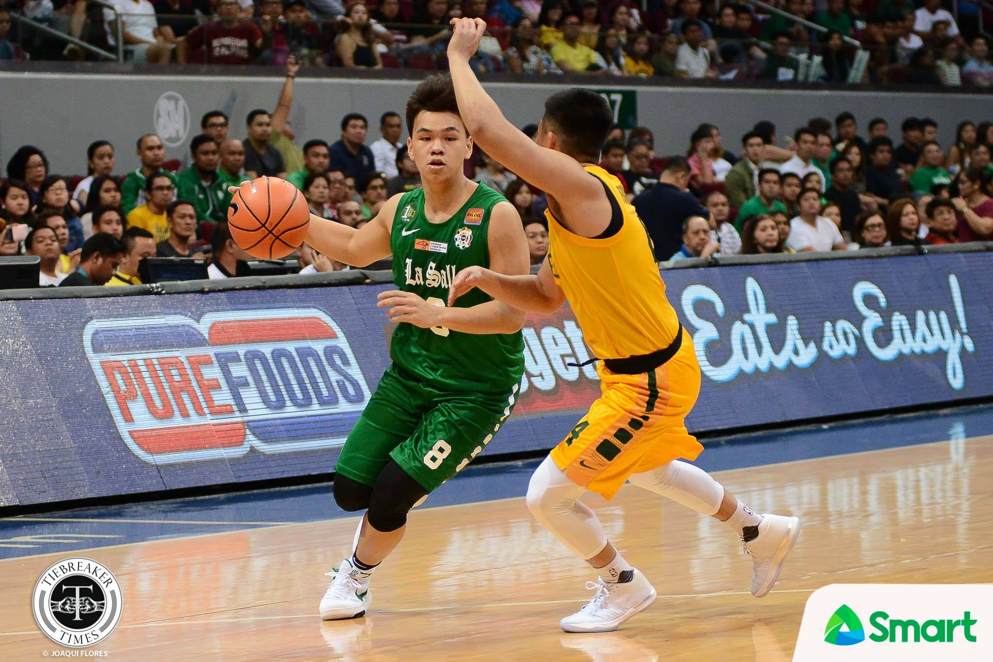 uaap season 80 – dlsu def feu – brent paraiso