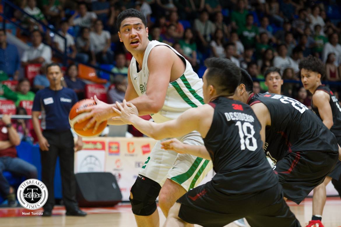 2018 Filoil Preseason Cup – DLSU def UP – Taane Samuel