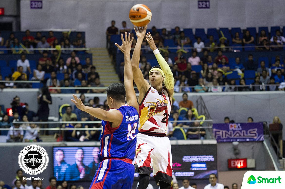 2018 pba philippine cup finals game 4 – san miguel def magnolia – arwind santos