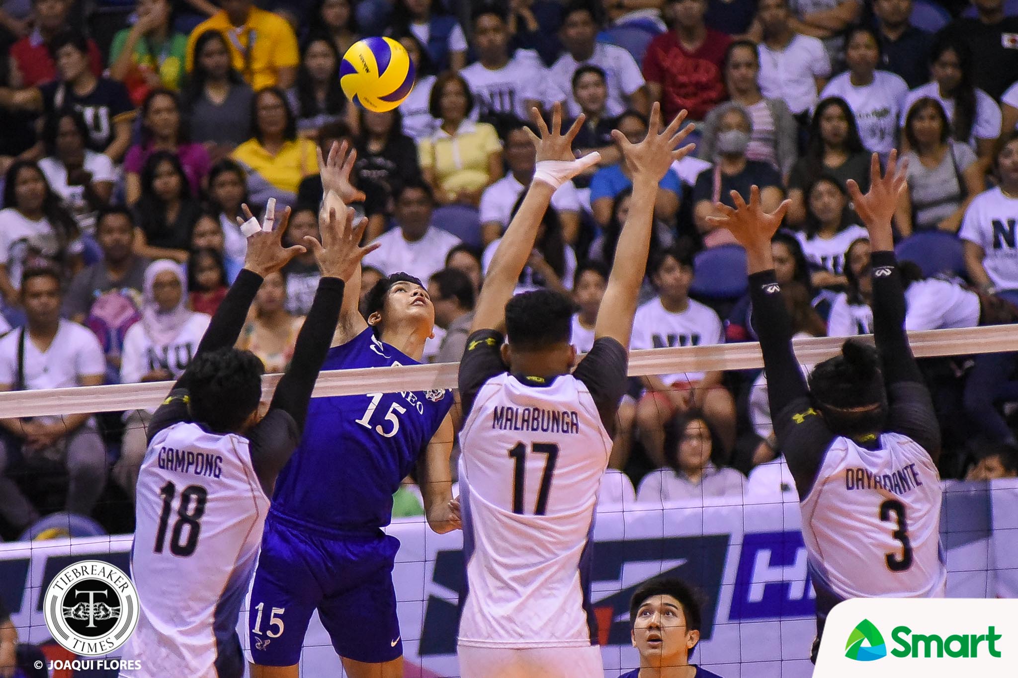 UAAP-80-Volleyball-NU-vs.-ADMU-Espejo-1599 After years of Finals dominance, Ateneo takes turn to adjust against Bulldogs ADMU News UAAP Volleyball - philippine sports news