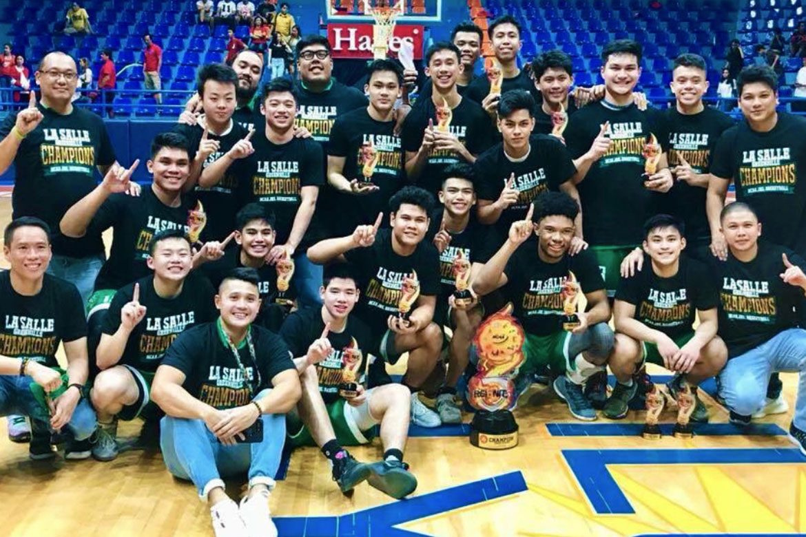 NCAA-Season-93—Juniors-Basketball—La-Salle-Greenies
