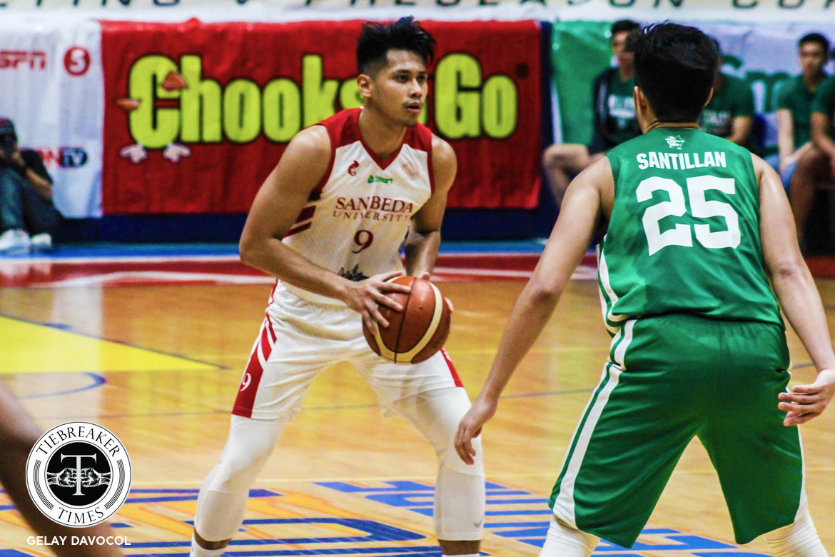 2018-filoil-preseason-cup-sbu-def-dlsu-javee-mocon Ateneo scores most lopsided win in Filoil history; San Beda deals La Salle first loss ADMU Basketball EAC FEU JRU News SBC SSC-R UE UPHSD - philippine sports news