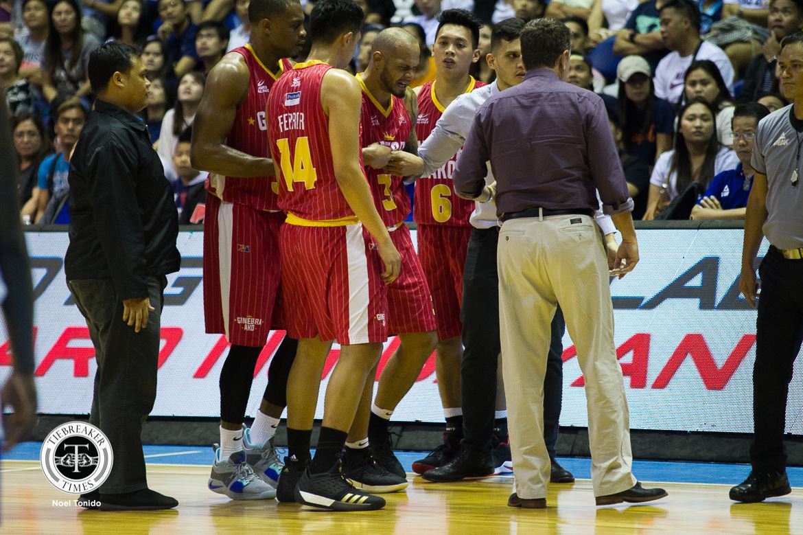 2018-pba-commissioners-cup-ginebra-def-magnolia-sol-mercardo Sol Mercado hopes rib injury won't be something threatening Basketball News PBA - philippine sports news