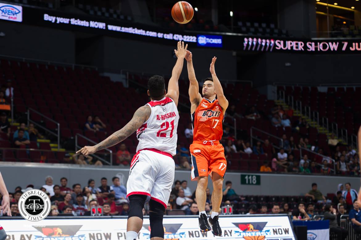 2018 pba commissioners cup – meralco def blackwater – anjo caram