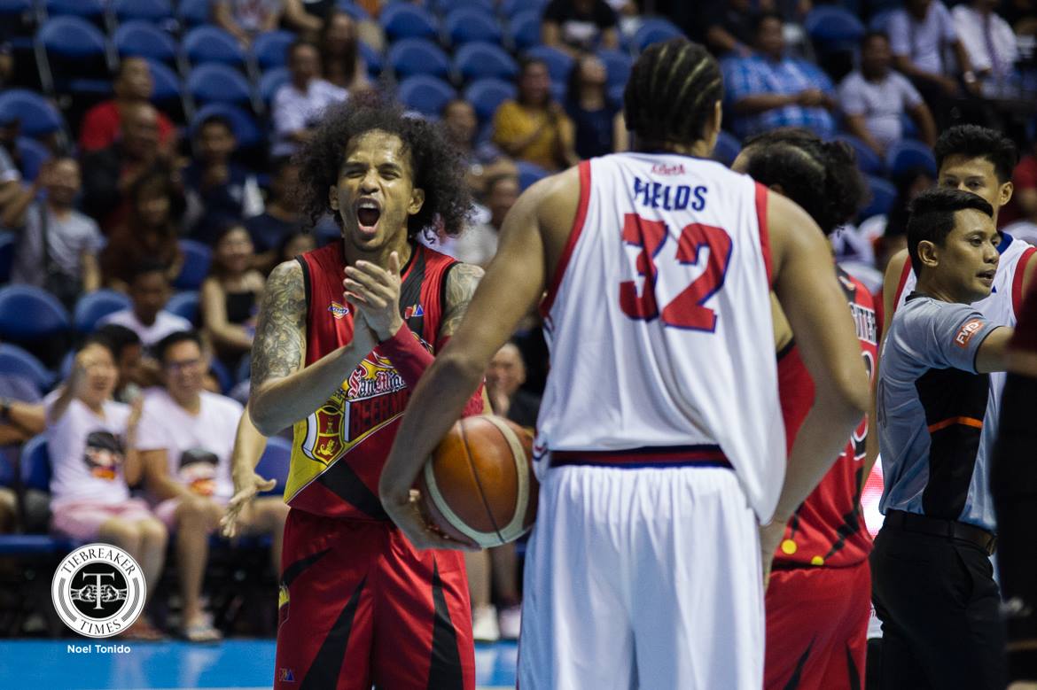 2018 pba commissioners cup – san miguel def columbian – chris ross vs fields