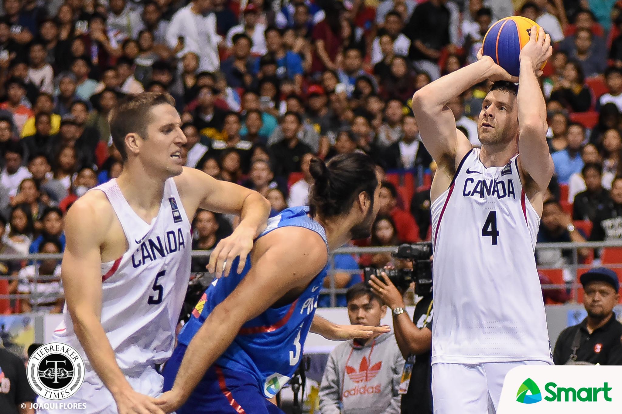 FIBA-3x3-World-Cup-Philippines-vs.-Canada-Steve-Sir-0412 NCAA all-time leader Steve Sir praises Roger Pogoy: 'You're one good shooter' 2018 FIBA 3X3 World Cup 3x3 Basketball Gilas Pilipinas News - philippine sports news