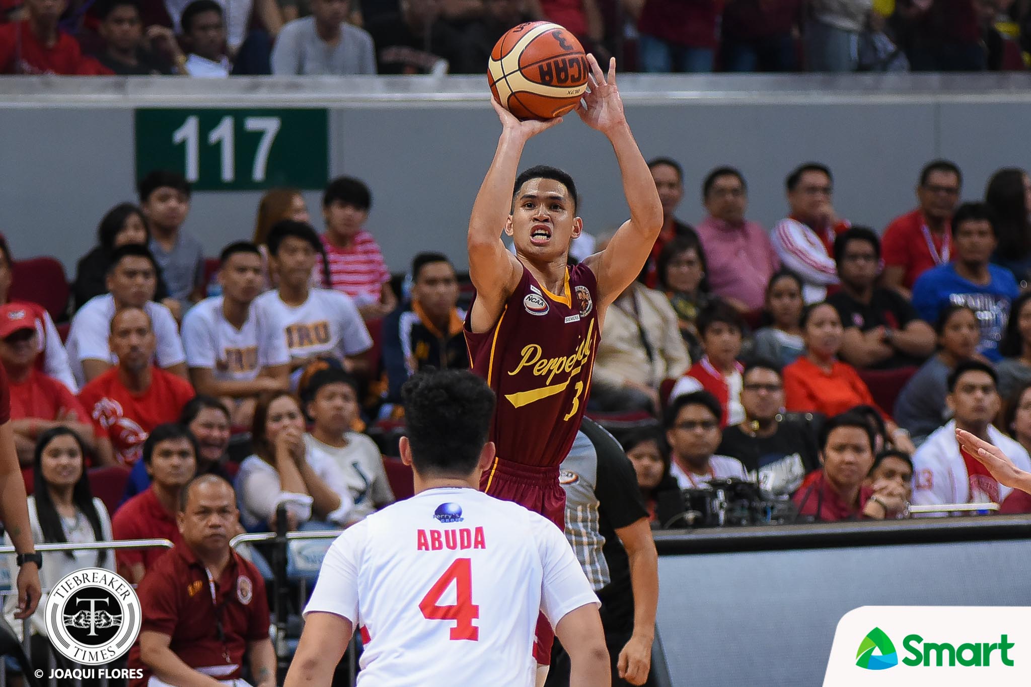 NCAA-94-SBU-vs.-UPHSD-Charcos-4849 Frankie Lim on Perpetual’s close game against San Beda: ‘They have to admit it, kinabahan sila’ Basketball NCAA News UPHSD - philippine sports news