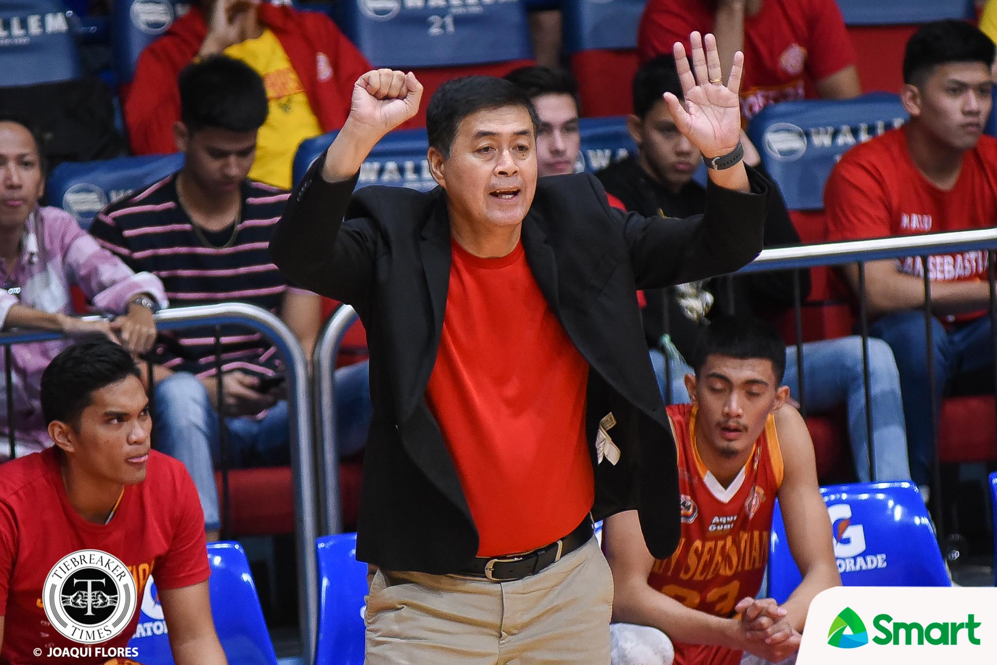 NCAA-94-SSCR-vs.-CSB-Egay-Macaraya-8357 Michael Calisaan embraces leadership role Basketball NCAA News SSC-R - philippine sports news