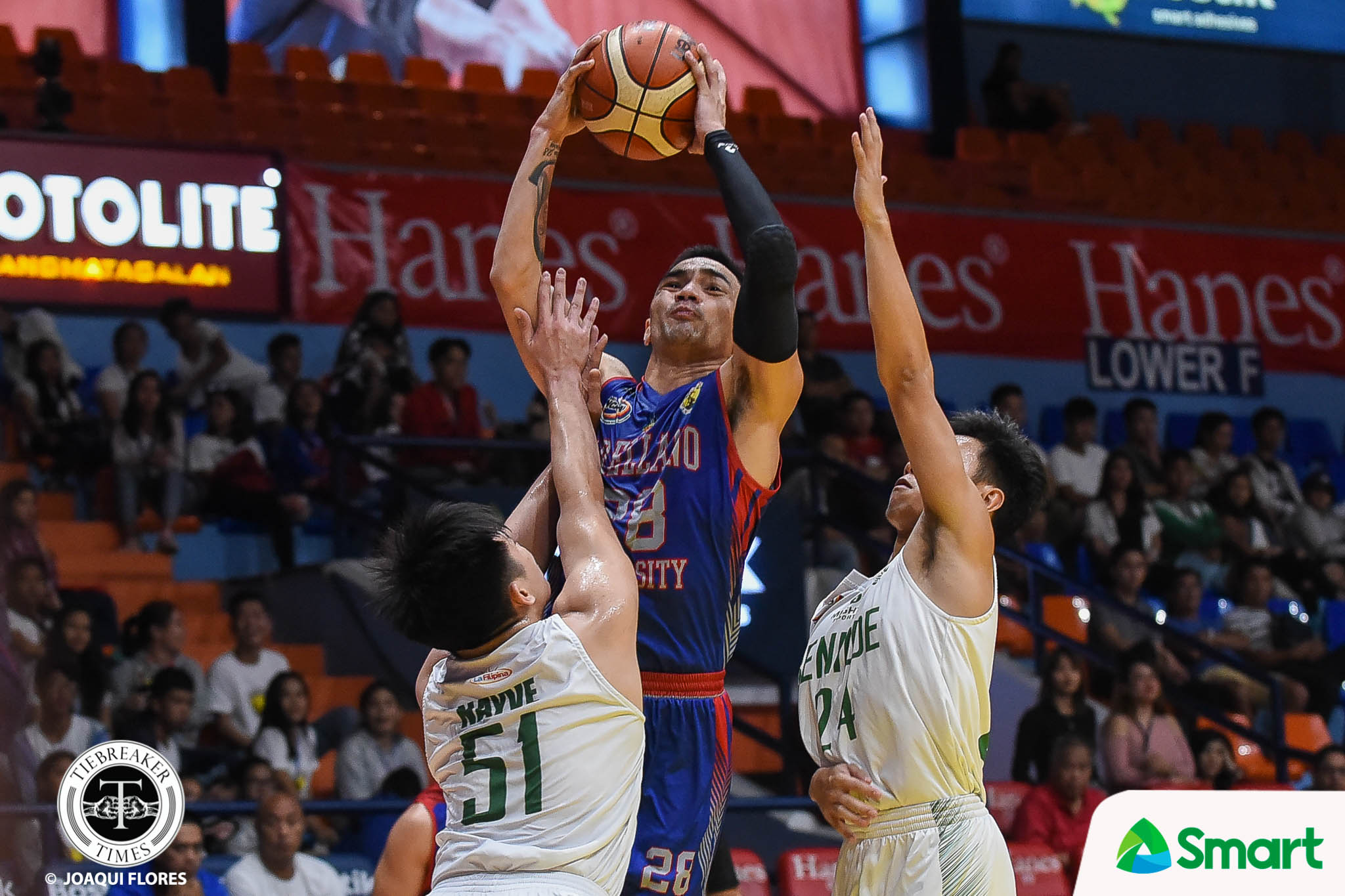 NCAA-94-CSB-vs.-AU-Alban-7567 Junjie Ablan on unexpected return: 'Hindi ko nga kilala mga players' AU Basketball NCAA News - philippine sports news