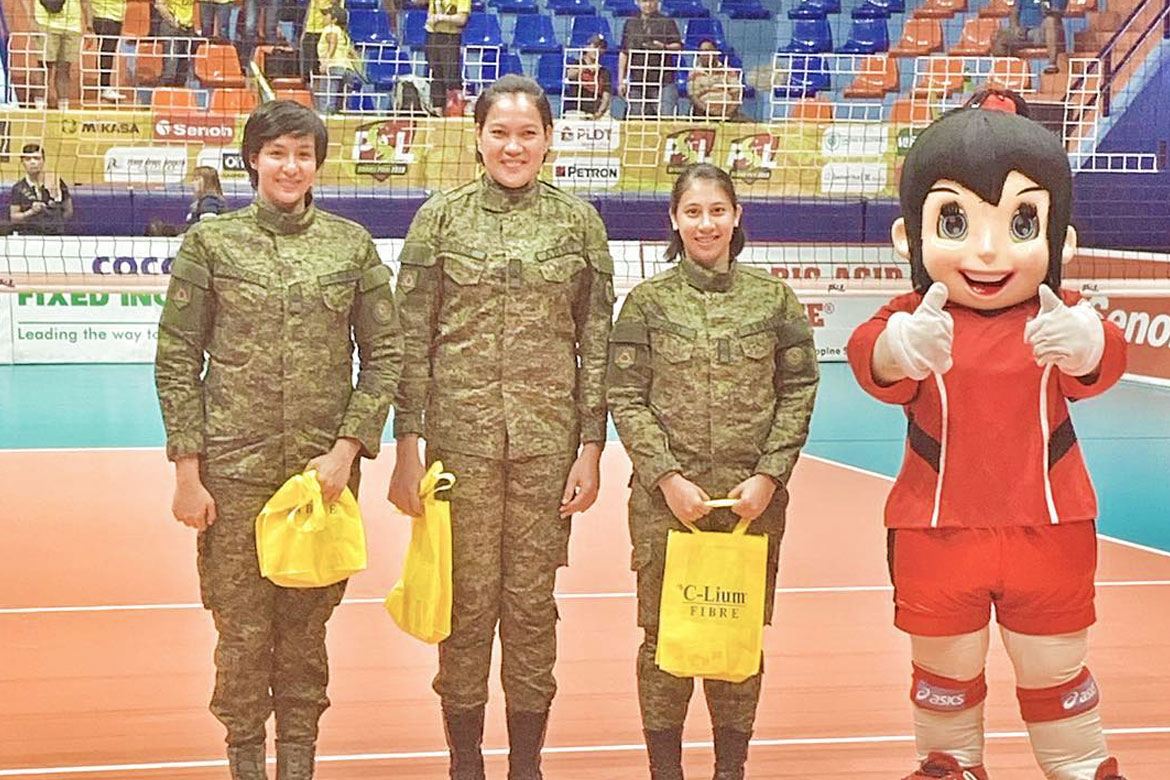 2019-psl-grand-prix-womens-month-army Jovelyn Gonzaga taking first tournament back slowly News PVL Volleyball - philippine sports news