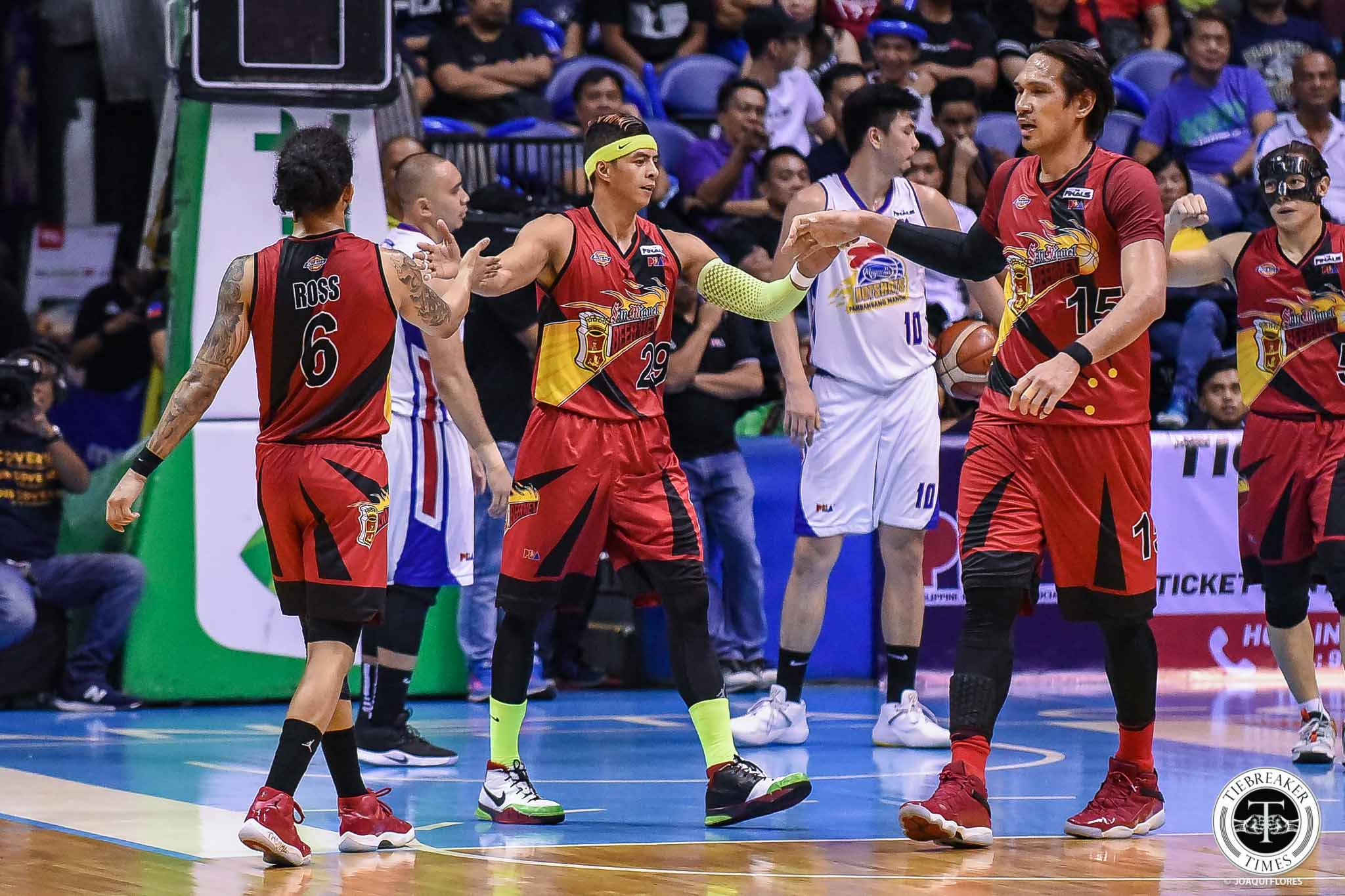PBA-2019-San-Miguel-vs.-Magnolia-Santos-0525 Arwind Santos pities fellow 'Spiderman' after being mobbed Basketball News PBA - philippine sports news