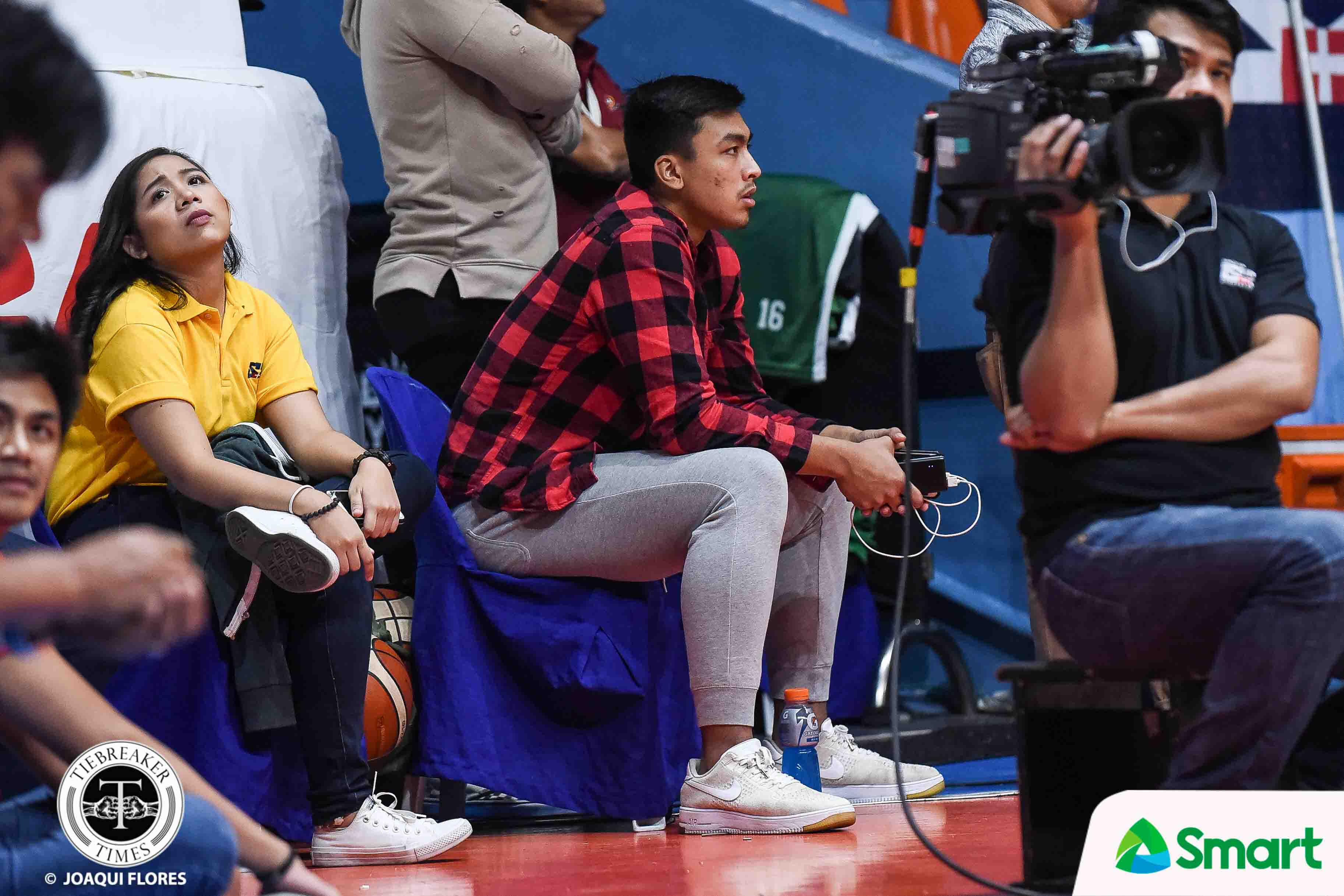 NCAA-95-CSB-vs.-SSCR-Gutang-7625 Long lay-off helps Justin Gutang recover from leg injuries Basketball CSB NCAA News - philippine sports news