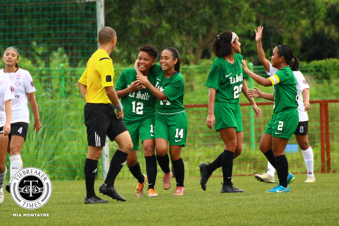 PFFWL-2019-MD1-DLSU-d-Maroons-FC-Tevez-Isulat La Salle opens PFFWL title-defense campaign in dominant fashion DLSU FEU Football News PFF Women's League UP UST - philippine sports news