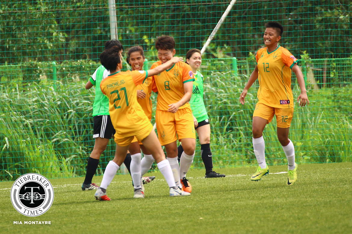 PFFWL-2019-MD3-FEU-d-GAU-FC-Onrubia-Koh La Salle opens PFFWL title-defense campaign in dominant fashion DLSU FEU Football News PFF Women's League UP UST - philippine sports news