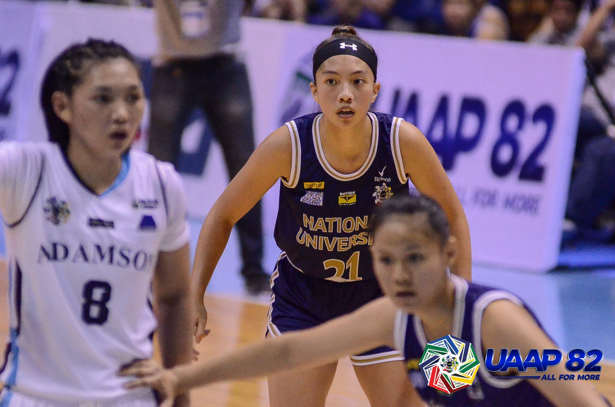 UAAP82-Womens-Basketball-NU-vs-ADU-Clarin-2421 Camille Clarin credits NU vets for seamless transition Basketball News NU UAAP - philippine sports news