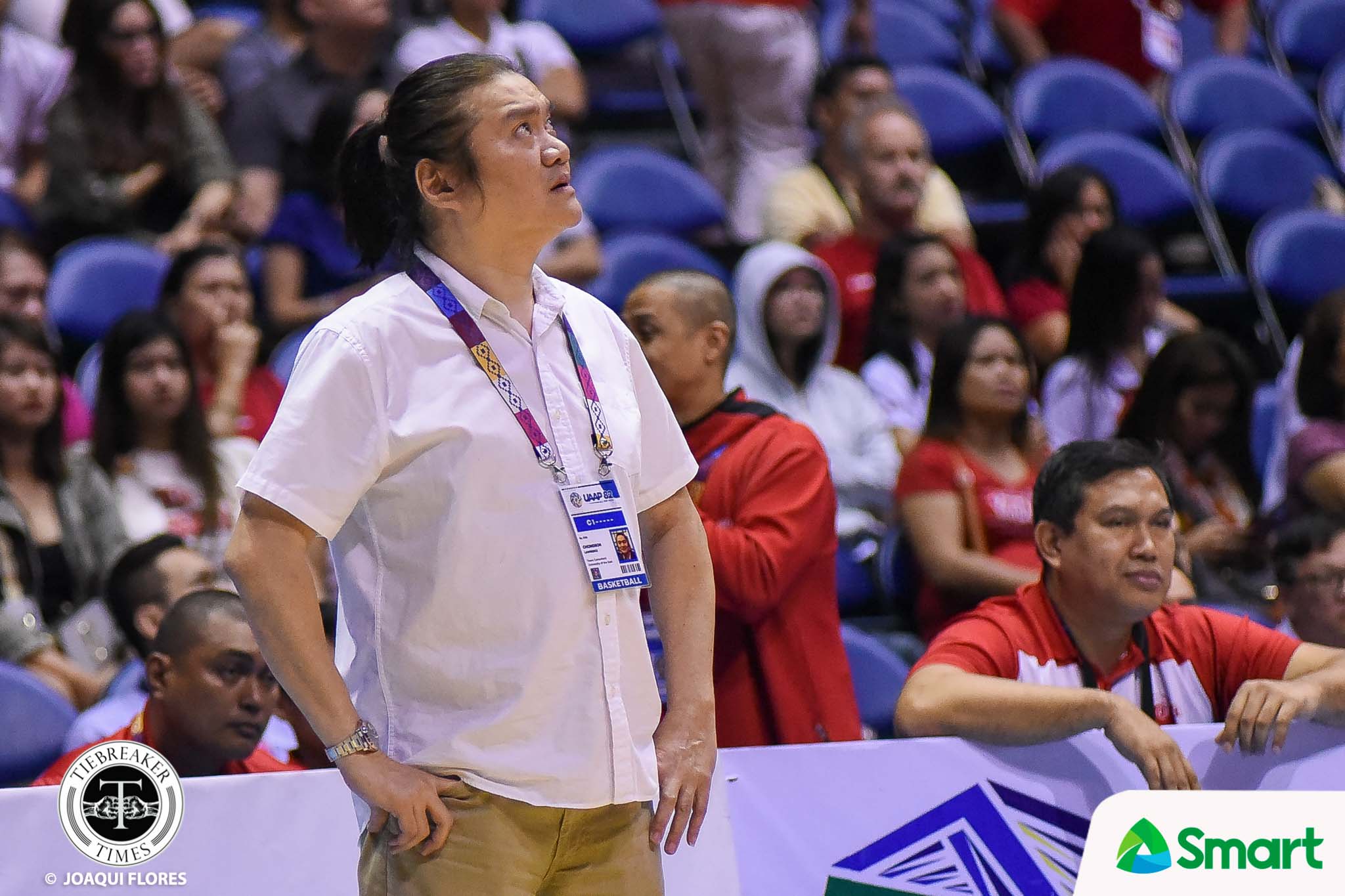 UAAP-82-MBB-UST-vs.-UE-Lawrence-Chongson-9601 Former UE head coach Lawrence Chongson, 58, passes way Basketball News PBA D-League UE - philippine sports news