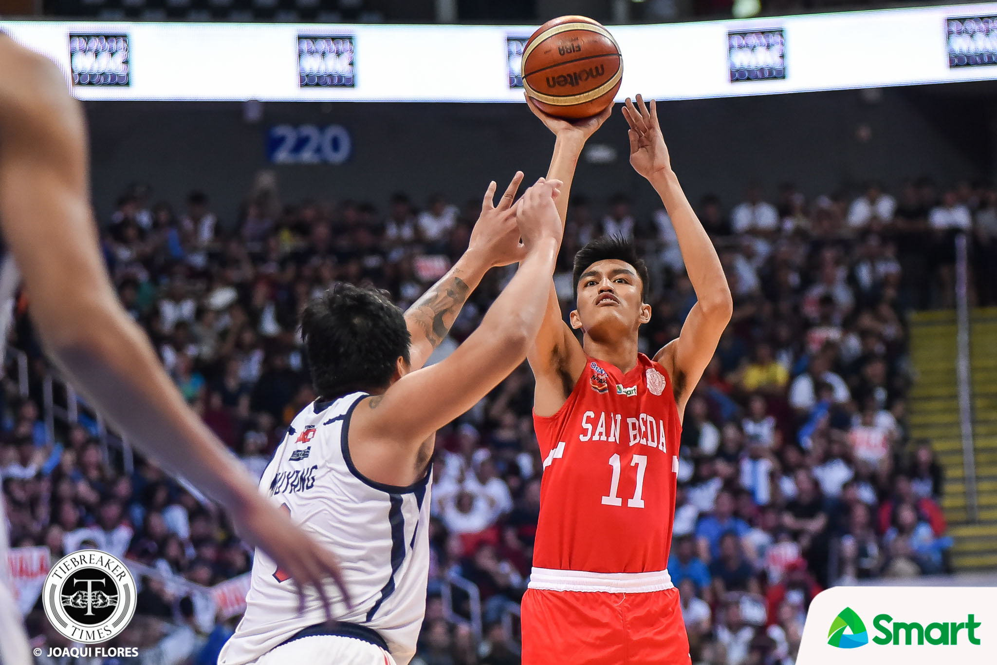 NCAA-95-SBU-vs.-CSJL-G2-Carino-2255 Kemark Carino turns out to be San Beda's 'magic bunot' Basketball NCAA News SBC - philippine sports news