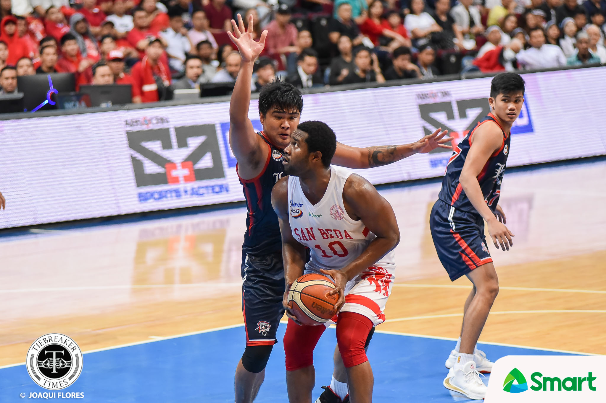 NCAA-95-SBU-vs.-CSJL-Tankoua-Muyang-1464 Out From The Box: Jude Roque rues NCAA's 10 reasons for banning FSAs Bandwagon Wire Basketball SBC - philippine sports news