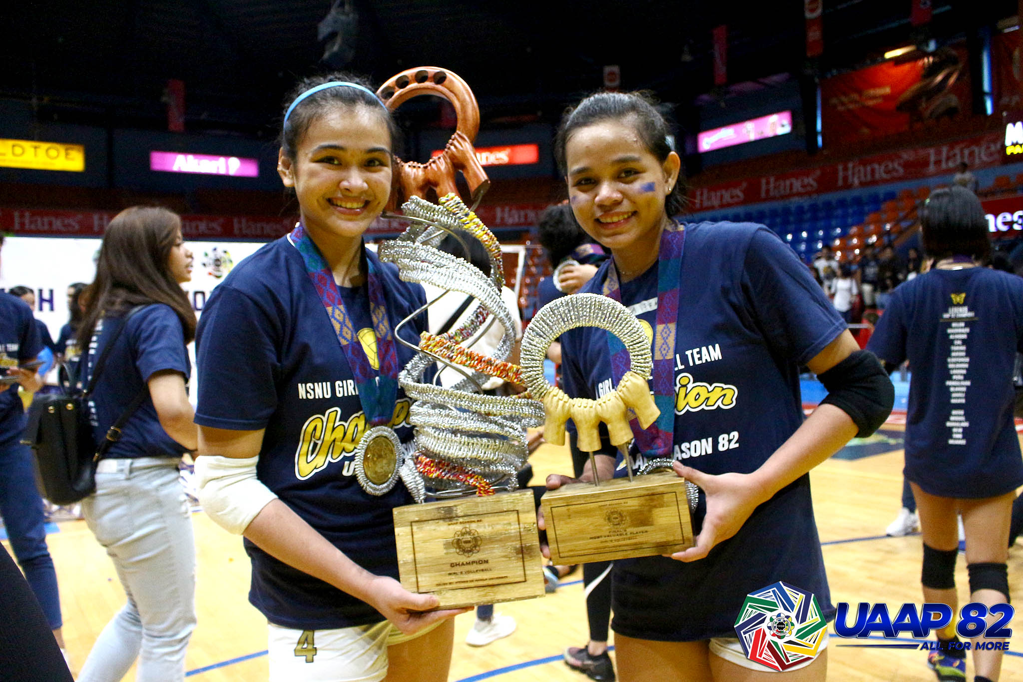 UAAP-82-Girls-Volleyball-Awarding-Season-and-Finals-MVP-Belen-Alinsug Bella Belen becomes first NU athlete, third in UAAP volleyball history, to have jersey retired News NU UAAP Volleyball - philippine sports news
