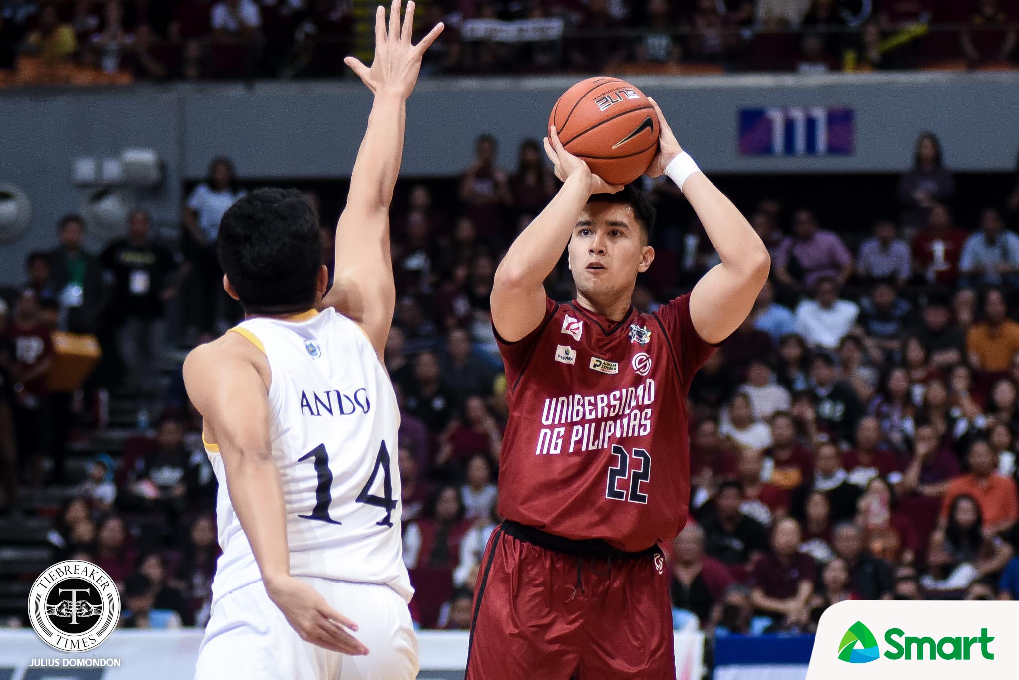 UAAP82-MBB-4TH-PHOTO-UP-JAVI-GOMEZ-DE-LLANO Javi GDL relieved to be part of Gilas pool after so many cuts 2021 FIBA Asia Cup Basketball Gilas Pilipinas News - philippine sports news