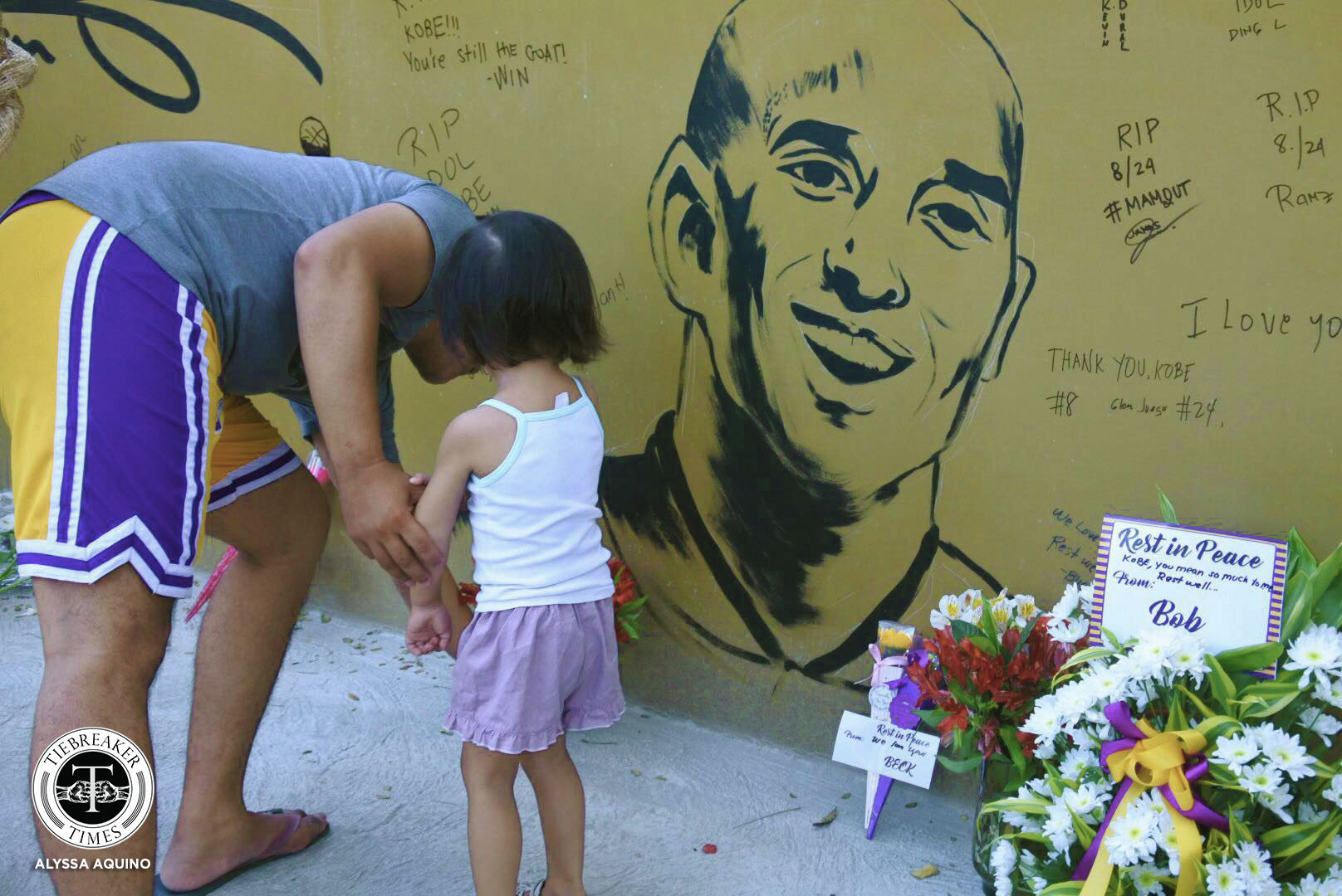 House-of-Kobe-tribute-6 Prayers, flowers, candles offered to Kobe Bryant in Valenzuela court Basketball News - philippine sports news