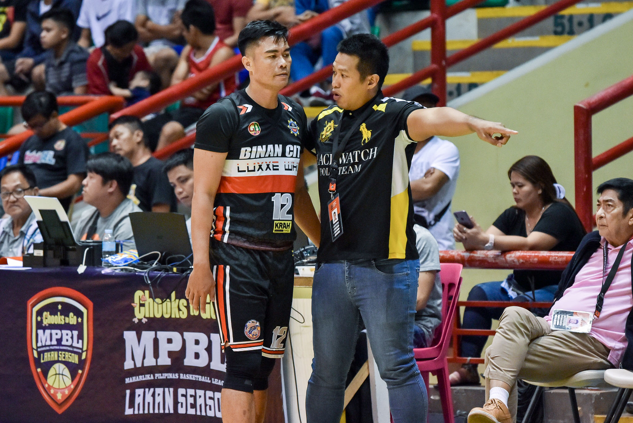 MPBL-2019-2020-Biñan-vs.-Sarangani-5TH-PHOTO-HEAD-COACH-BIÑAN. Binan City Heroes make sure to gift Vice Mayor perfect present -- a win Basketball MPBL News - philippine sports news