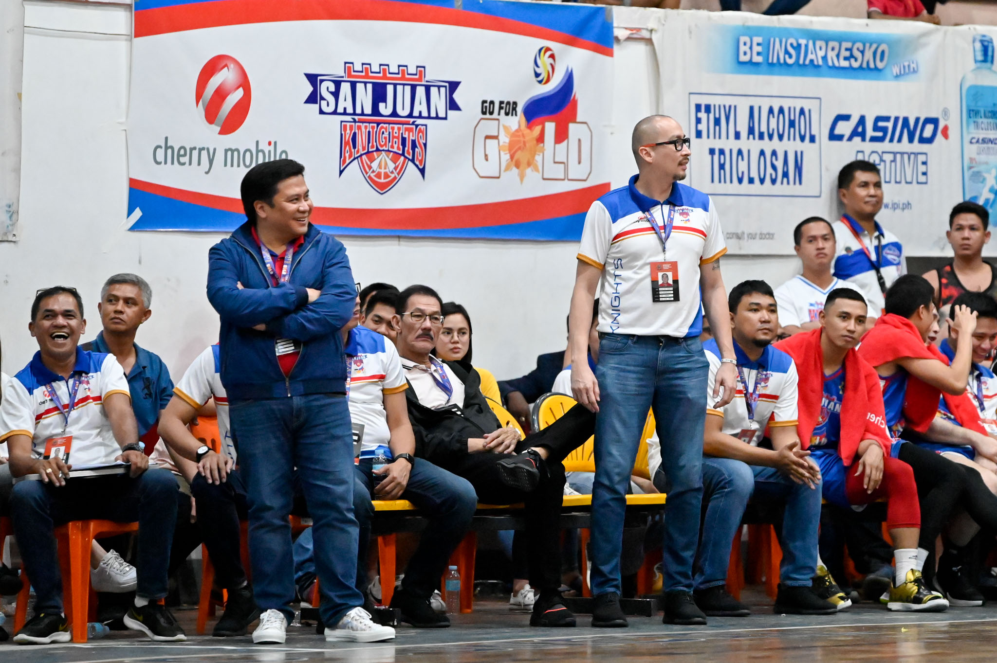 MPBL-2019-2020-San-Juan-vs.-Navotas-JINGGOY-ESTRADA-2 Diminutive Wamar earns high praise from San Juan owner Jinggoy Estrada Basketball MPBL News - philippine sports news