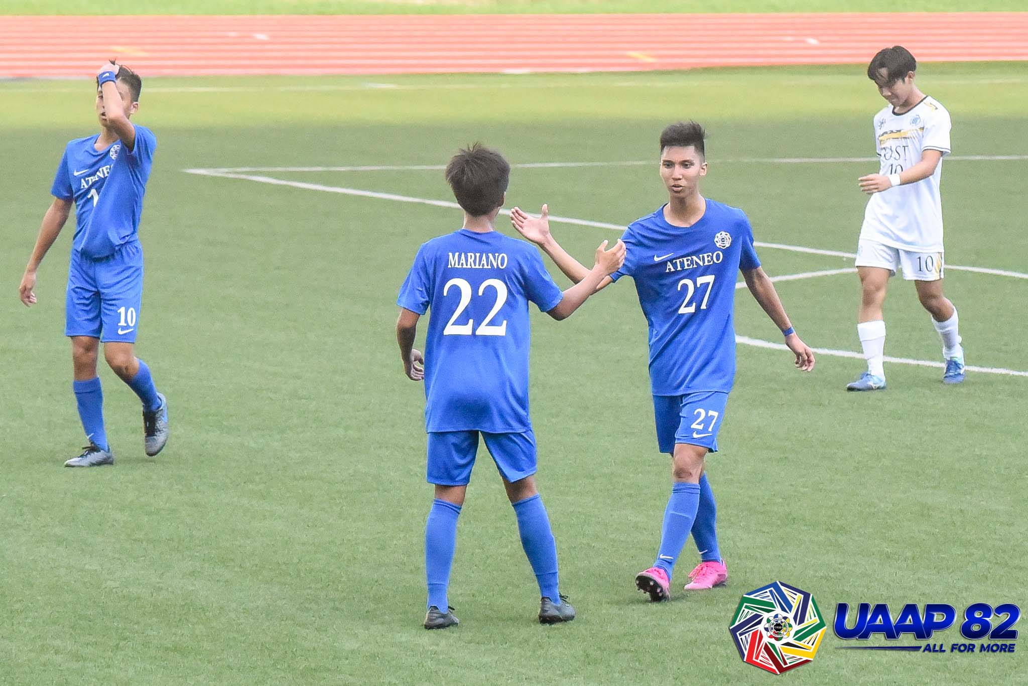UAAP82_JRS_FOOTBALL-7TH-PHOTO-ADMU-BASCONCILLO NU Bullpups, Ateneo Blue Eaglets score opening day wins in UAAP Jrs Football ADMU DLSU Football News NU UAAP UST - philippine sports news