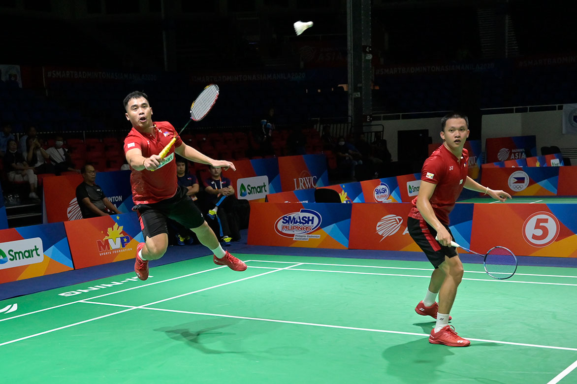 Badminton-Asia-Team-Championship-2020-Men-Chinese-Taipei-def-Philippines-Joper-Escueta-and-Paul-Pantig World no. 2 Chou Tien Chen, Chinese-Taipei wallop Phillippines in Badminton Asia Team 2020 Badminton Asia Team Championships Badminton News - philippine sports news