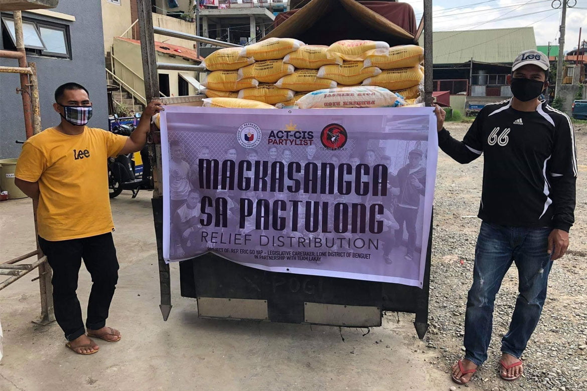 COVID-19-action-team-lakay-truck Team Lakay, Mark Sangiao head relief program in Benguet Mixed Martial Arts News ONE Championship - philippine sports news