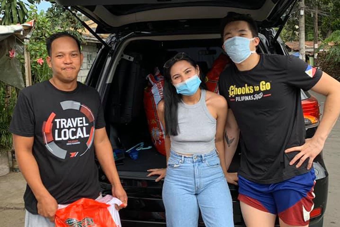 Covid-19-action-paul-desiderio Couple Paul Desiderio, Agatha Uvero give back on 'date day' Basketball News PBA - philippine sports news