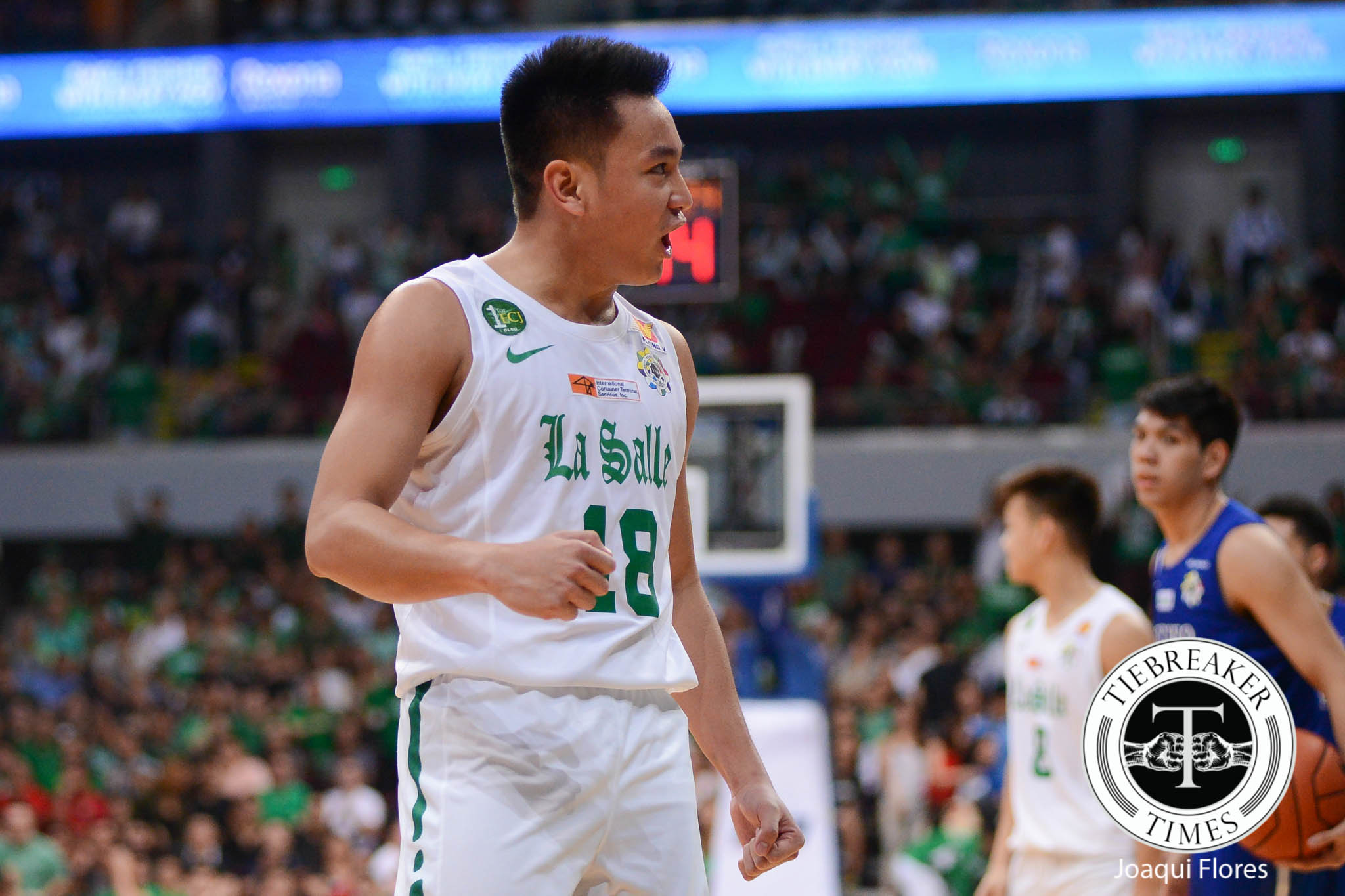 UAAP-79-DLSU-vs.-ADMU-Torres-0573 Ben Mbala looks back on epic alley-oop from Torres: 'It was a bad pass' Basketball DLSU News UAAP - philippine sports news