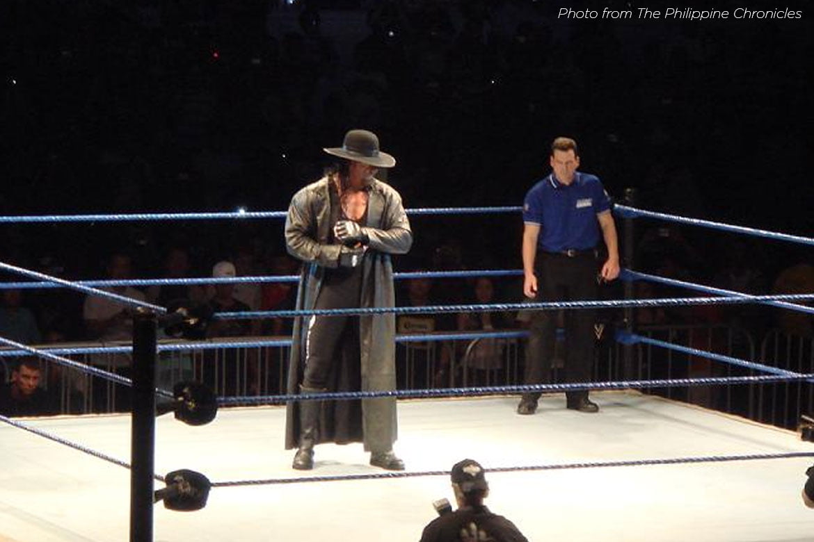 WWE-Survivor-Series-tour-Undertaker-2 Look back on Undertaker bouts in the Philippines News Pro Wrestling WWE - philippine sports news