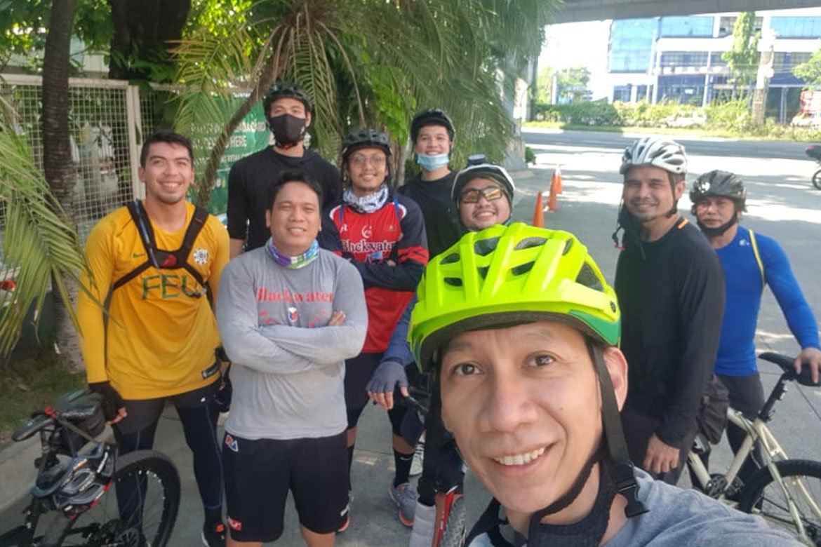 PBA-Season-45-FEU-Cycling FEU Tamaraws reunite through cycling Cycling FEU News - philippine sports news