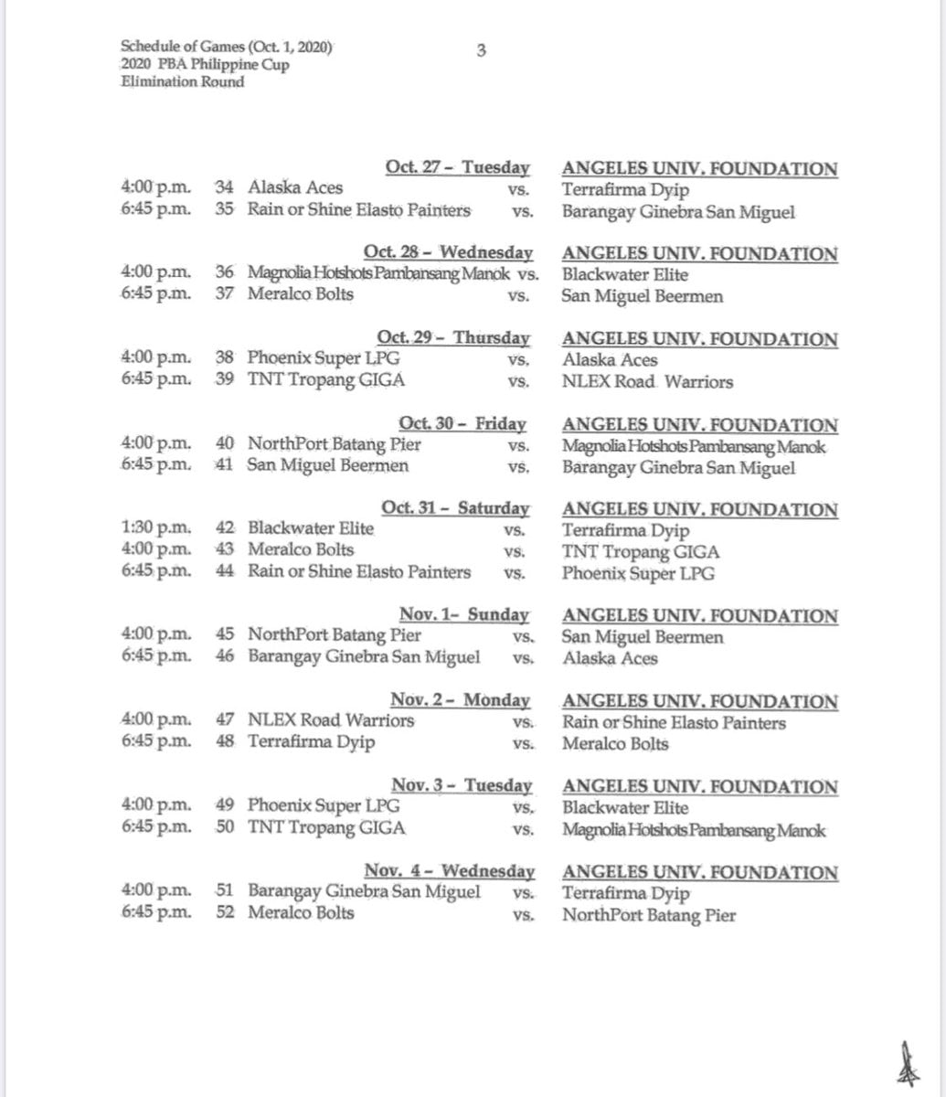 PBA-Season-45-schedule-3 Kiefer Ravena, NLEX to take on Ginebra on PBA bubble opening Basketball News PBA - philippine sports news