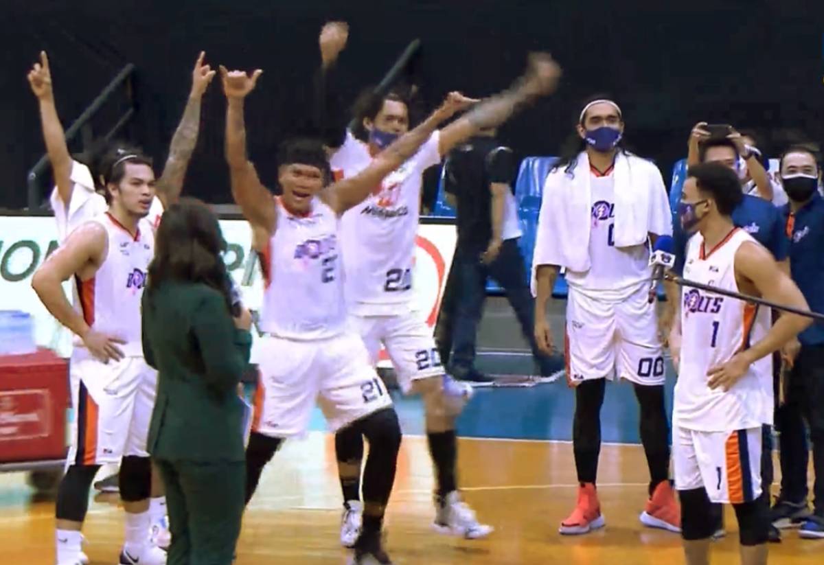PBA-Season-45-Meralco-vs-San-Miguel-Aaron-Black-POG Aaron Black becomes first rookie to win POG in playoff debut since Ravena Basketball News PBA - philippine sports news