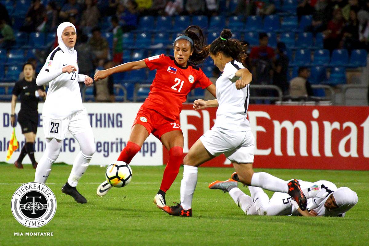Philippine-womens-national-football-team-Jessica-Miclat-vs-Jordan-1 Five PWNFT members continue pro careers overseas with new clubs Football News - philippine sports news