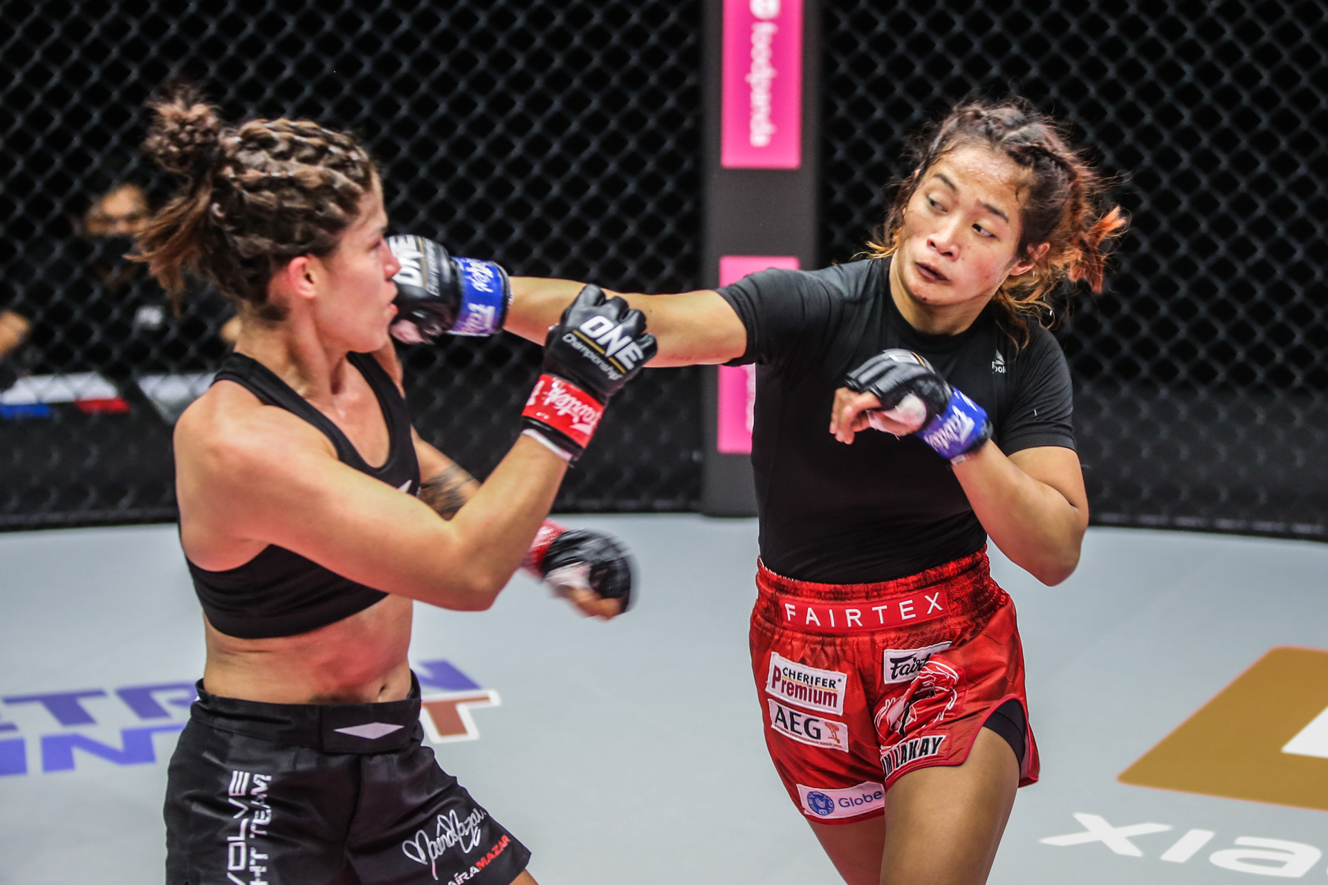 ONE-Fists-of-Fury-III-Jenelyn-Olsim-def-Maira-Mazar-punch Jenelyn Olsim gets another chance to enter ONE GP Mixed Martial Arts News ONE Championship - philippine sports news
