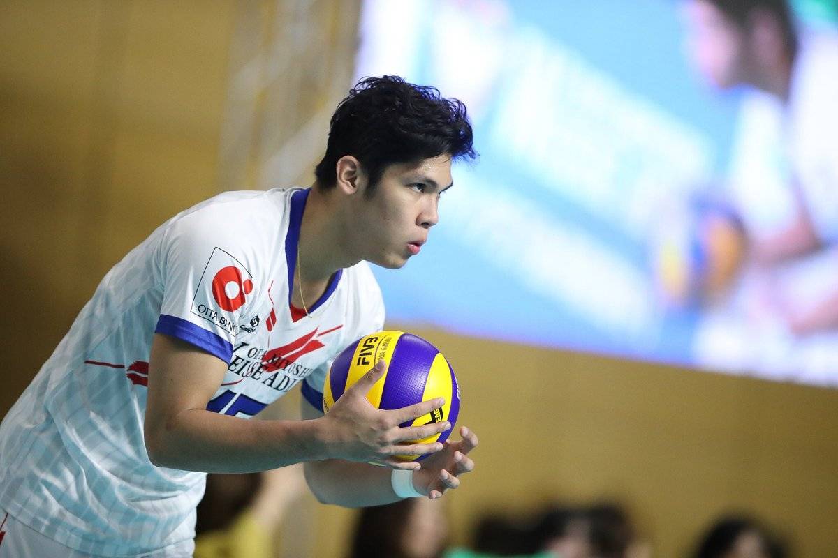 2018-vleague-season-oita-miyoshi-marck-espejo Marck Espejo hopes to pass KVL tryouts News Spikers' Turf Volleyball - philippine sports news